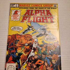 Alpha Flight #1 (1983) Marvel Comics, 1st Puck, Tundra, Namor's Wife, Etc., NM